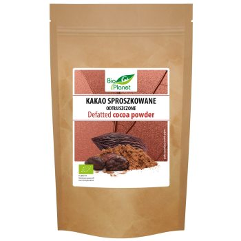 KAKAO SPROSZKOWANE ODTŁUSZCZONE BIO 200 g - BIO PLANET