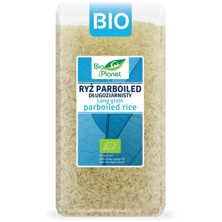 RYŻ PARBOILED DŁUGOZIARNISTY BIO 500 g - BIO PLANET