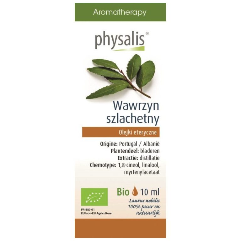 OLEJEK ETERYCZNY WAWRZYN SZLACHETNY BIO 10 ml - PHYSALIS