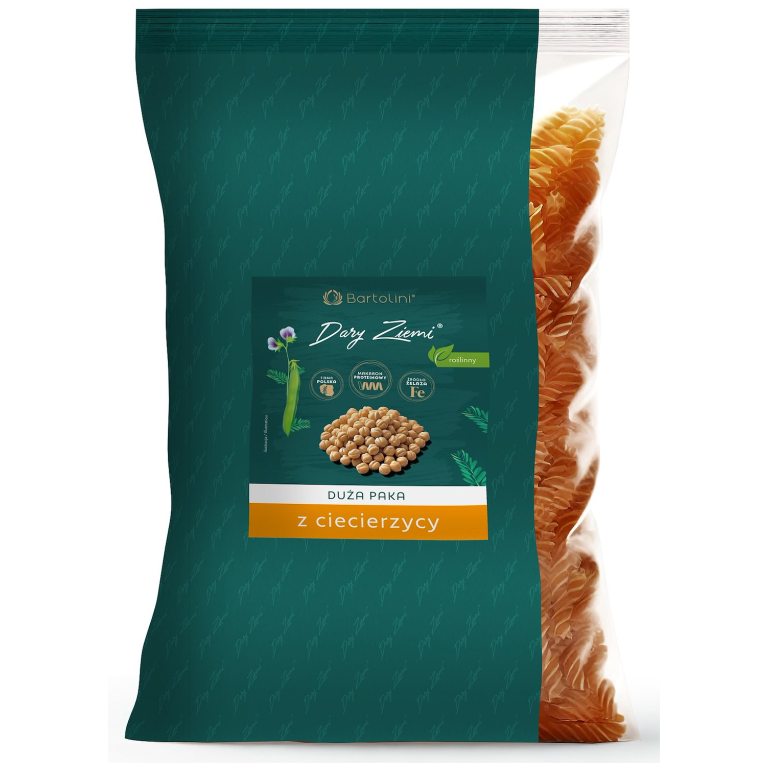 MAKARON PROTEINOWY (Z CIECIERZYCY) ŚWIDERKI 1 kg - BARTOLINI