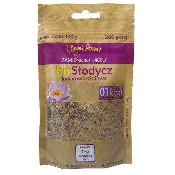 FIT SŁODYCZ KWIATOWO - ZIOŁOWA 100 g - FLOWER POWER