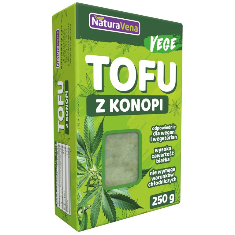 TOFU Z KONOPI 250 g - NATURAVENA