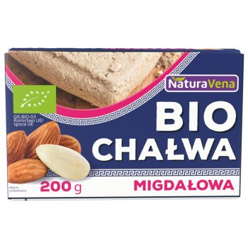 CHAŁWA Z MIGDAŁAMI BIO 200 g - NATURAVENA