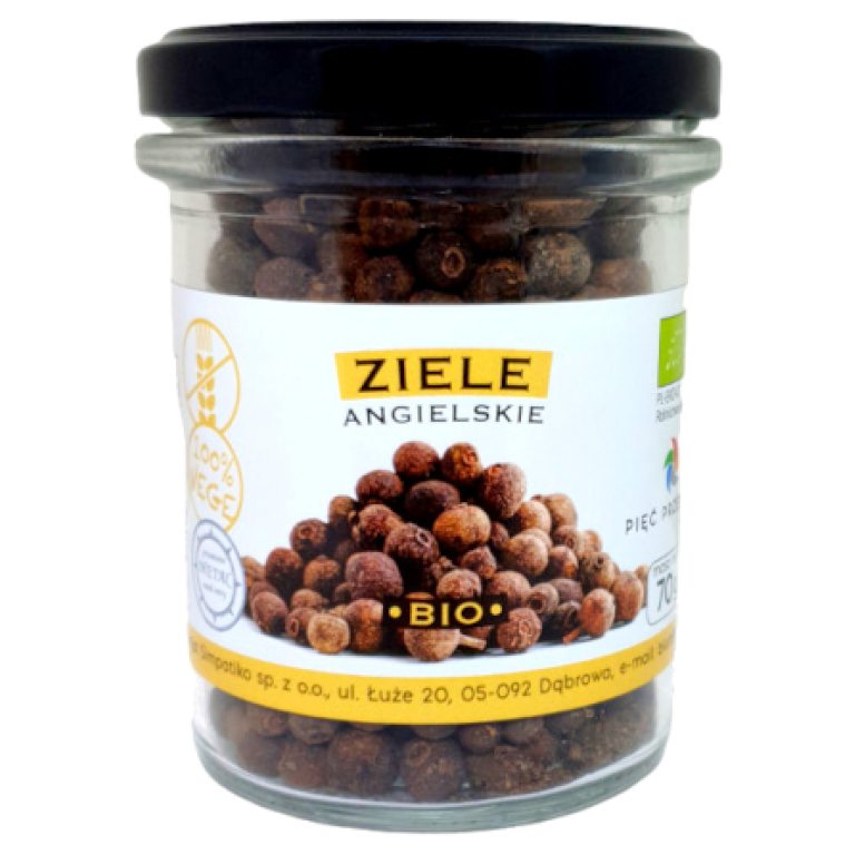 ZIELE ANGIELSKIE BEZGLUTENOWE BIO 70 g - PIĘĆ PRZEMIAN