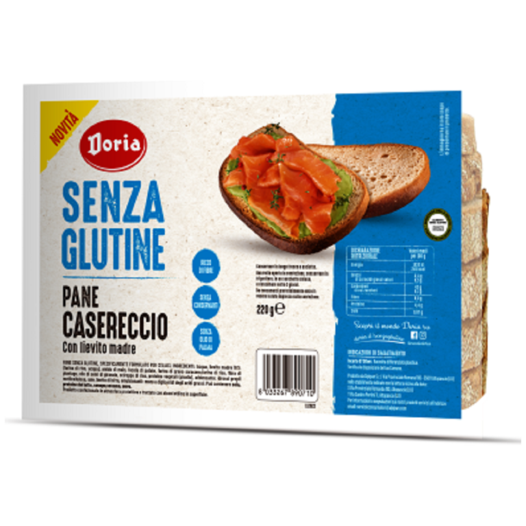 CHLEB DOMOWY KROJONY BEZGLUTENOWY 220 g - DORIA