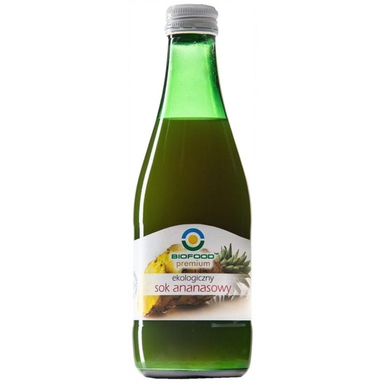 SOK ANANASOWY NFC BEZGLUTENOWY BIO 300 ml - BIO FOOD