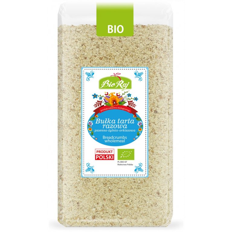 BUŁKA TARTA RAZOWA BIO (POLSKA) 500 g - BIO RAJ