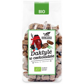 DAKTYLE W SUROWEJ CZEKOLADZIE BIO 250 g - BIO PLANET