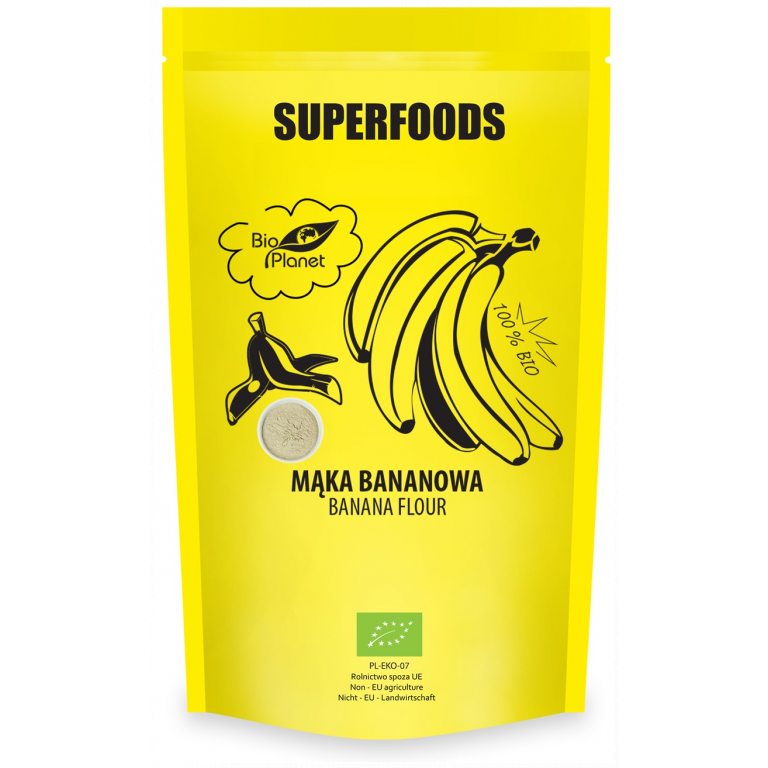 MĄKA BANANOWA BIO 200 g - BIO PLANET