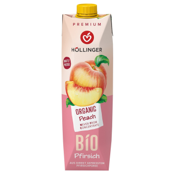 NEKTAR BRZOSKWINIOWY BIO 1 L - HOLLINGER