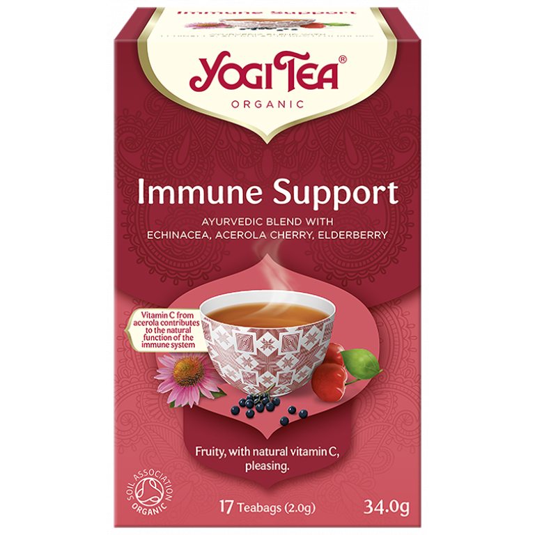 HERBATKA NA ODPORNOŚĆ (IMMUNE SUPPORT) BIO (17 x 2 g) 34 g - YOGI TEA