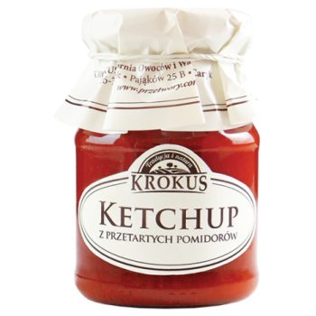 KETCHUP BEZGLUTENOWY 180 g - KROKUS