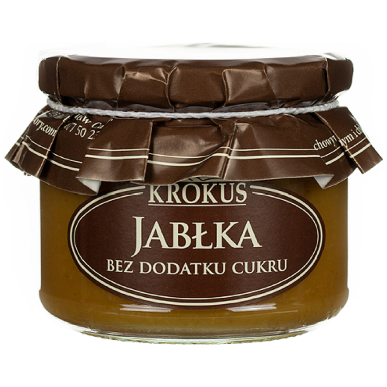 JABŁKA BEZ DODATKU CUKRÓW 310 g - KROKUS