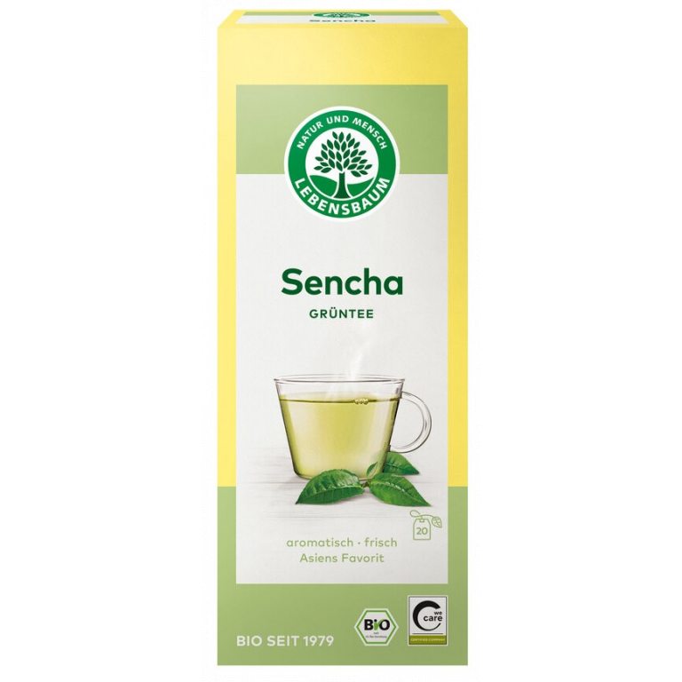 HERBATA ZIELONA SENCHA EKSPRESOWA BIO (20 x 1