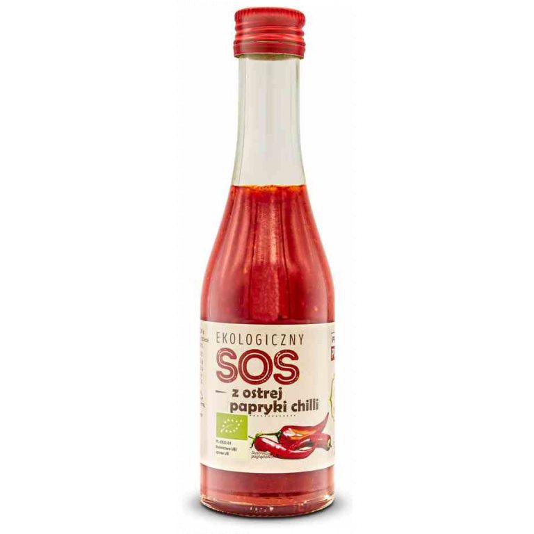 SOS Z OSTREJ PAPRYKI CHILI BIO 220 g - DARY NATURY