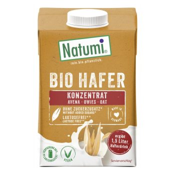 KONCENTRAT NAPOJU OWSIANEGO BEZ DODATKU CUKRÓW BIO 500 ml - NATUMI