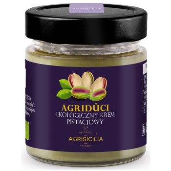 KREM PISTACJOWY 20 % BIO 200 g - AGRISICILIA
