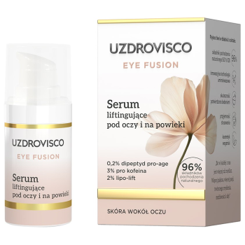 SERUM POD OCZY I NA POWIEKI LIFTINGUJĄCE 15 ml - UZDROVISCO (EYE FUSION)