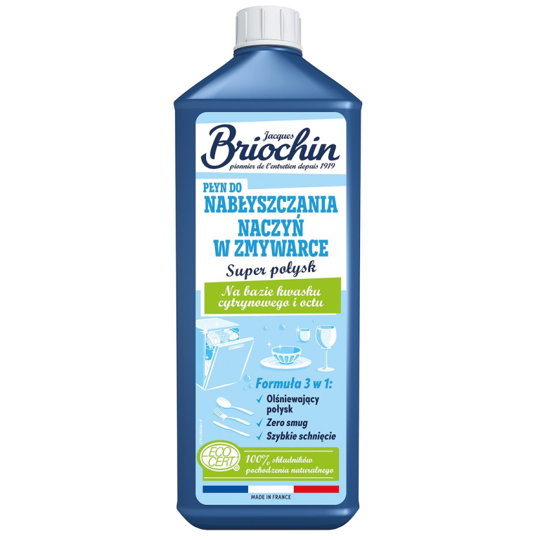 PŁYN NABŁYSZCZAJĄCY DO ZMYWAREK ECO 750 ml - BRIOCHIN
