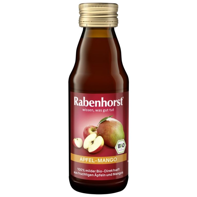 SOK JABŁKO - MANGO NFC BIO 125 ml - RABENHORST