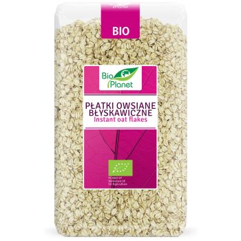 PŁATKI OWSIANE BŁYSKAWICZNE BIO 600 g - BIO PLANET