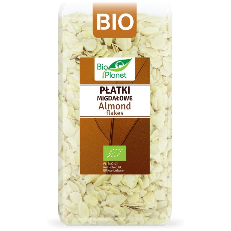 PŁATKI MIGDAŁOWE BIO 300 g - BIO PLANET