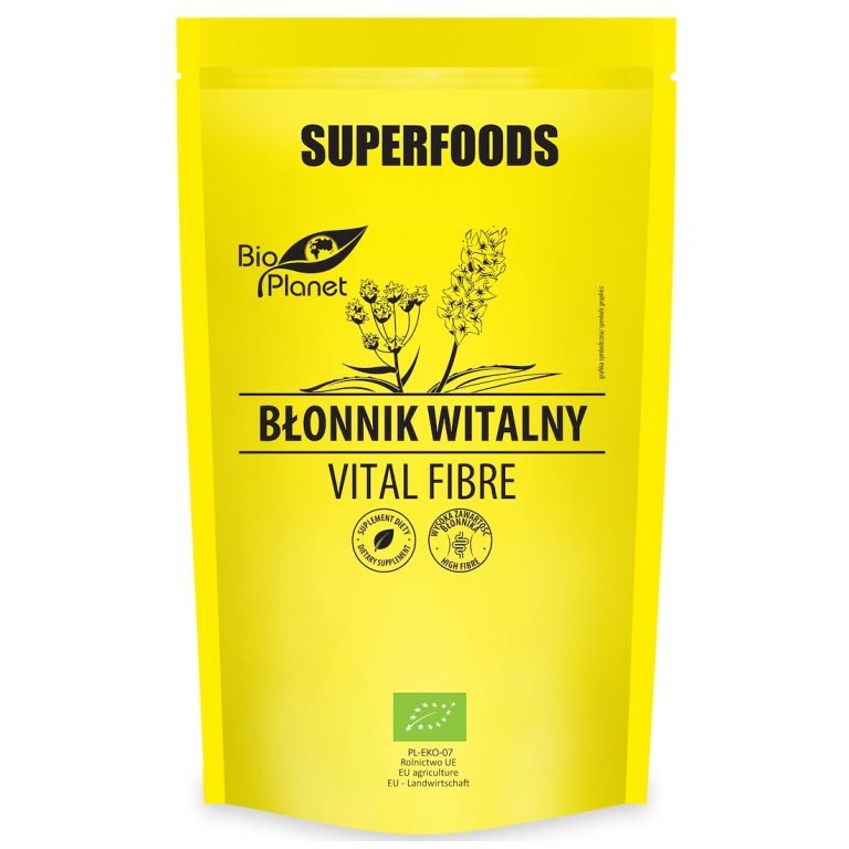 BŁONNIK WITALNY BIO 150 g - BIO PLANET SUPERFOODS