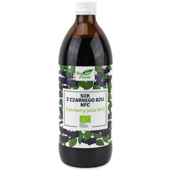 SOK Z CZARNEGO BZU NFC BIO 500 ml - BIO PLANET