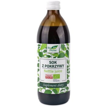 SOK Z POKRZYWY BIO 500 ml - BIO PLANET