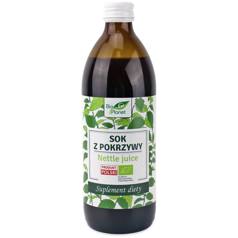 SOK Z POKRZYWY BIO 500 ml - BIO PLANET