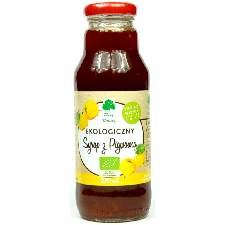 SYROP Z PIGWOWCA BIO 270 ml - DARY NATURY