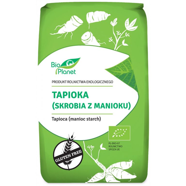 TAPIOKA (SKROBIA Z MANIOKU) BEZGLUTENOWA BIO 400 g - BIO PLANET