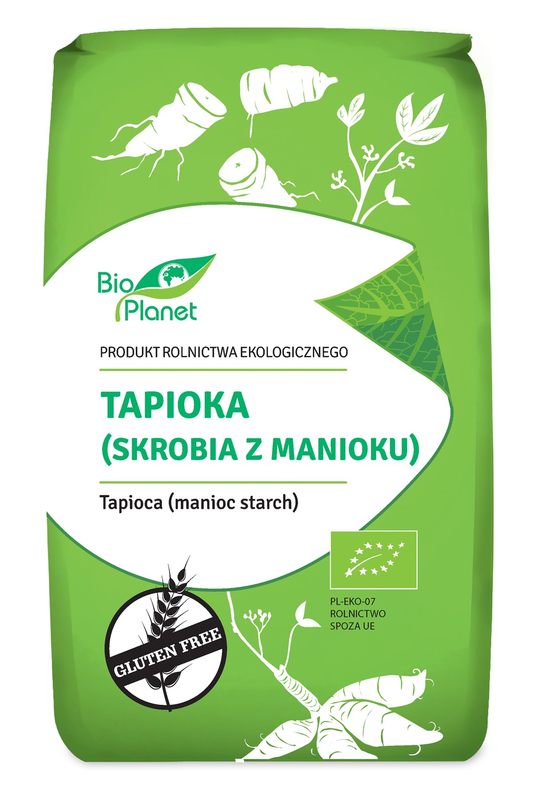 TAPIOKA (SKROBIA Z MANIOKU) BEZGLUTENOWA BIO 400 g - BIO PLANET