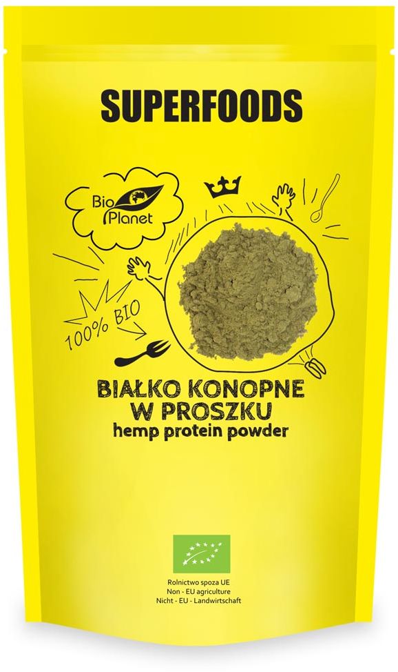 BIAŁKO KONOPNE BIO 150 g - BIO PLANET