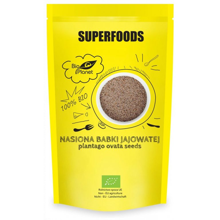 NASIONA BABKI JAJOWATEJ (BŁONNIK) BIO 250 g - BIO PLANET