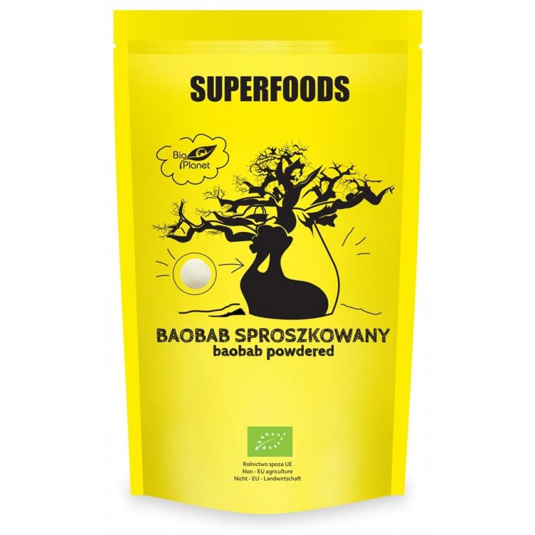 BAOBAB SPROSZKOWANY BIO 150 g - BIO PLANET