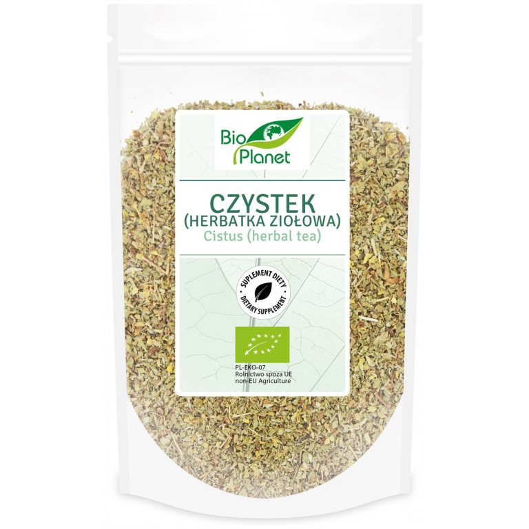 CZYSTEK (HERBATKA ZIOŁOWA) BIO 125 g - BIO PLANET