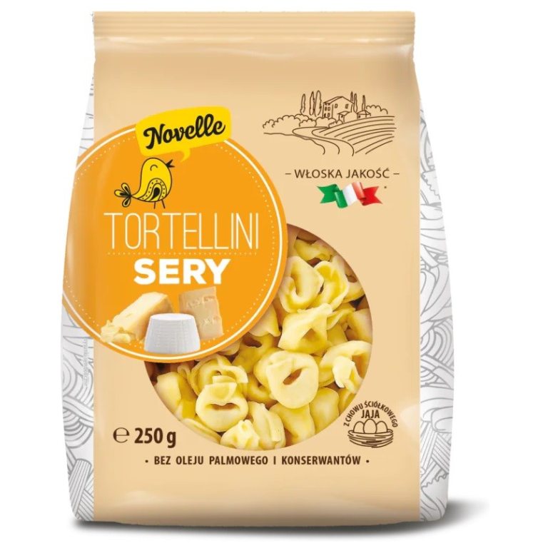 TORTELLINI Z SEREM 250 g - NOVELLE