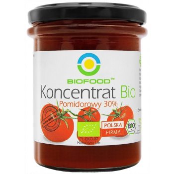 KONCENTRAT POMIDOROWY 30 % BEZGLUTENOWY BIO 200 g - BIO FOOD