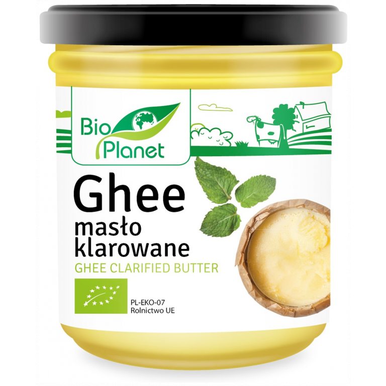 MASŁO KLAROWANE GHEE BIO 250 g - BIO PLANET