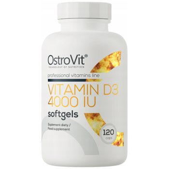 OstroVit Witamina D3 4000 IU 120 kapsułek ODPORNOŚĆ Vitamin D3