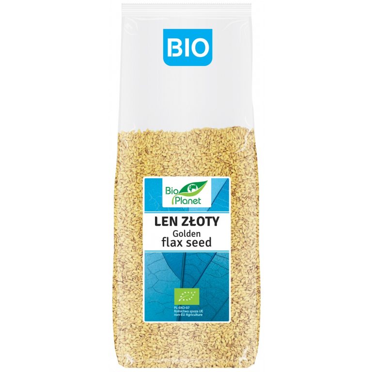 LEN ZŁOTY BIO 1 kg - BIO PLANET