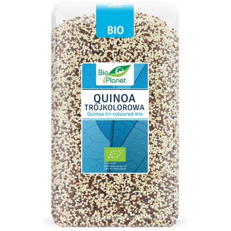 QUINOA TRÓJKOLOROWA BIO 1 kg - BIO PLANET