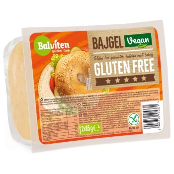 BAJGLE Z SEZAMEM BEZGLUTENOWE (2 szt.) 170 g - BALVITEN