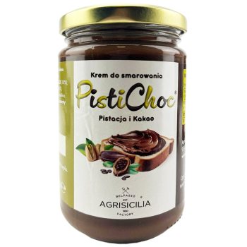 KREM PISTACJOWO - KAKAOWY 340 g - AGRISICILIA