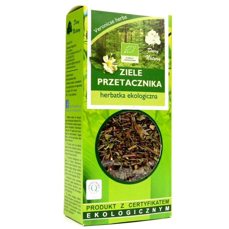 HERBATKA ZIELE PRZETACZNIKA BIO 50 g - DARY NATURY