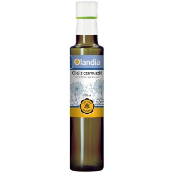 OLEJ Z CZARNUSZKI TŁOCZONY NA ZIMNO 250 ml - OLANDIA