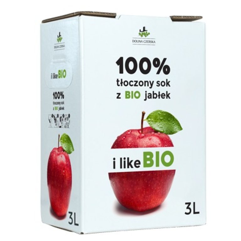 SOK JABŁKOWY NFC BIO 3 L - DOLINA CZERSKA