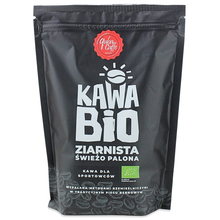 KAWA ZIARNISTA ARABICA/ROBUSTA DLA SPORTOWCÓW BIO 250 g - QUBA CAFFE
