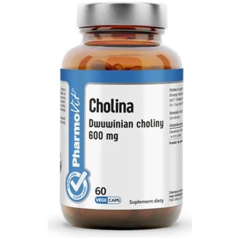 CHOLINA (600 mg) BEZGLUTENOWA 60 KAPSUŁEK - PHARMOVIT (CLEAN LABEL)